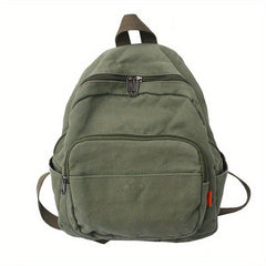 Vintage Canvas Backpack Purse Retro Preppy Back To School Daypack Grunge Hippie