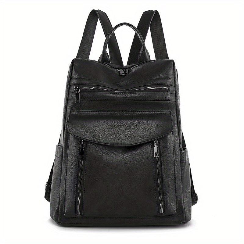 Vintage Pockets Backpack Anti theft Travel Daypack