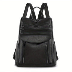 Vintage Pockets Backpack Anti theft Travel Daypack