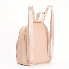 Small Solid Backpack Nylon Durable Lightweight School Travel Commuter Bag