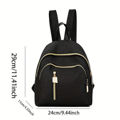 Mini Nylon Backpack For Women Outdoor Travel School Bag