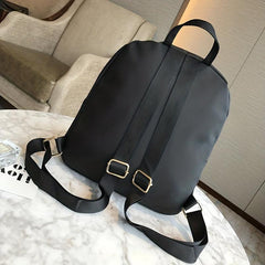 Mini Nylon Backpack For Women Outdoor Travel School Bag
