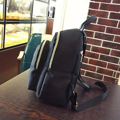 Mini Nylon Backpack For Women Outdoor Travel School Bag