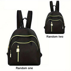 Mini Nylon Backpack For Women Outdoor Travel School Bag