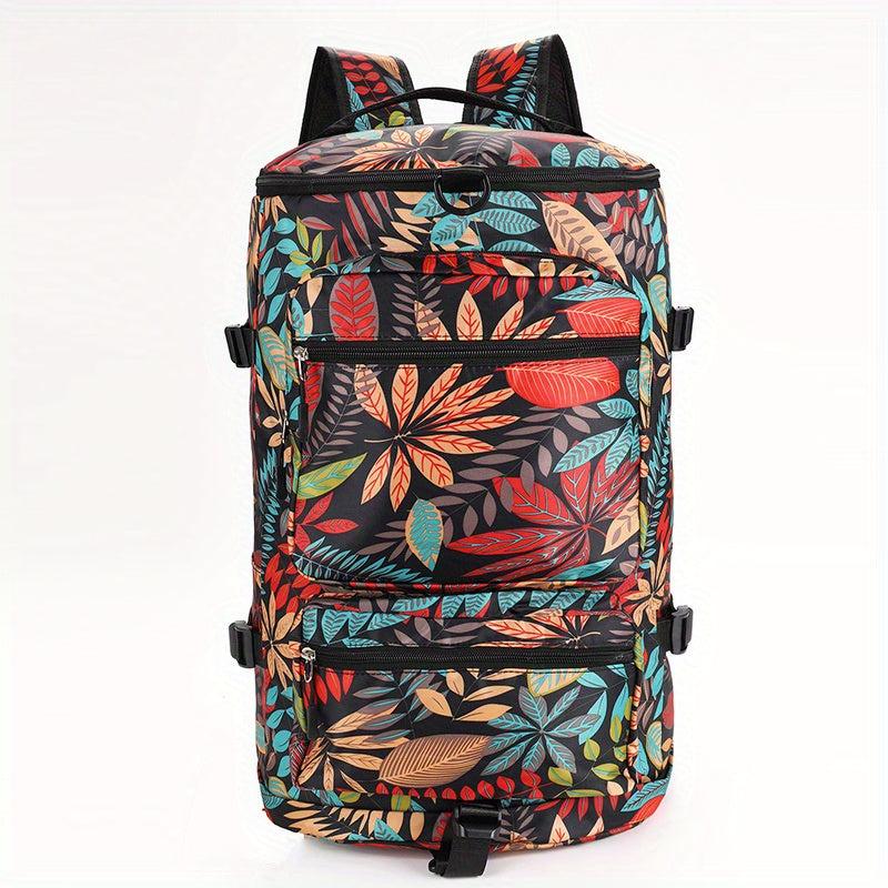 Large Capacity Hiking Backpack Dry Wet Separation Luggage Bag