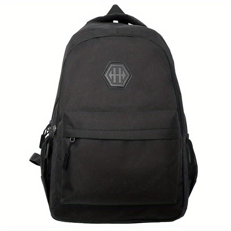 Large Capacity Preppy Backpack Lightweight School Campus Daypack