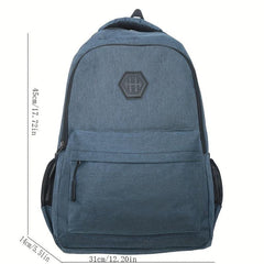 Large Capacity Preppy Backpack Lightweight School Campus Daypack