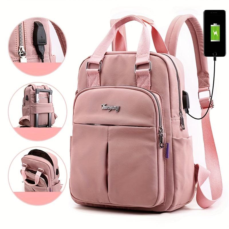 Casual Minimalist Storage Travel Backpack Large Capacity Business Trip Daypack