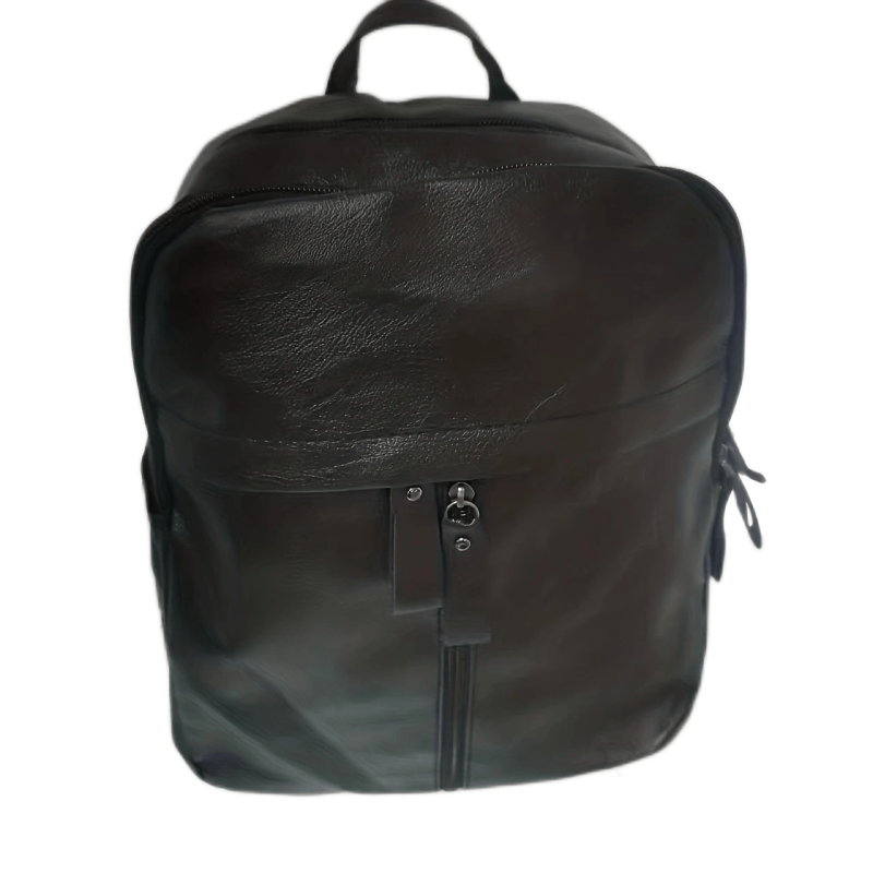 Minimalist Solid Backpack All Match Travel Storage Daypack Women's