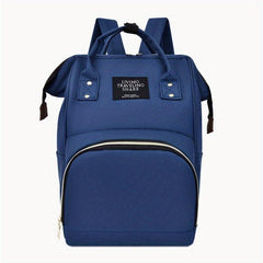 Functional Canvas Diaper Backpack For Women Top Handle Tote Mom Bag