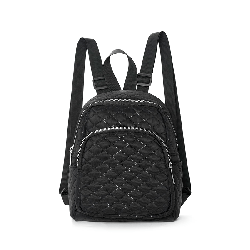 Quilted Backpack Purse Anti Theft Zipper Bag Casual Daypack