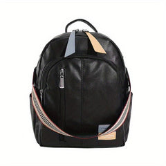 Women's Faux Leather Backpack Lightweight Waterproof Commuter