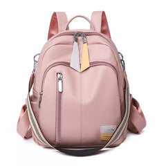 Women's Faux Leather Backpack Lightweight Waterproof Commuter