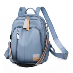 Women's Faux Leather Backpack Lightweight Waterproof Commuter