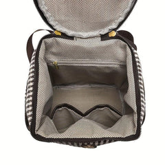 Stylish Ladies Cylinder Backpack PU Leather Schoolbag