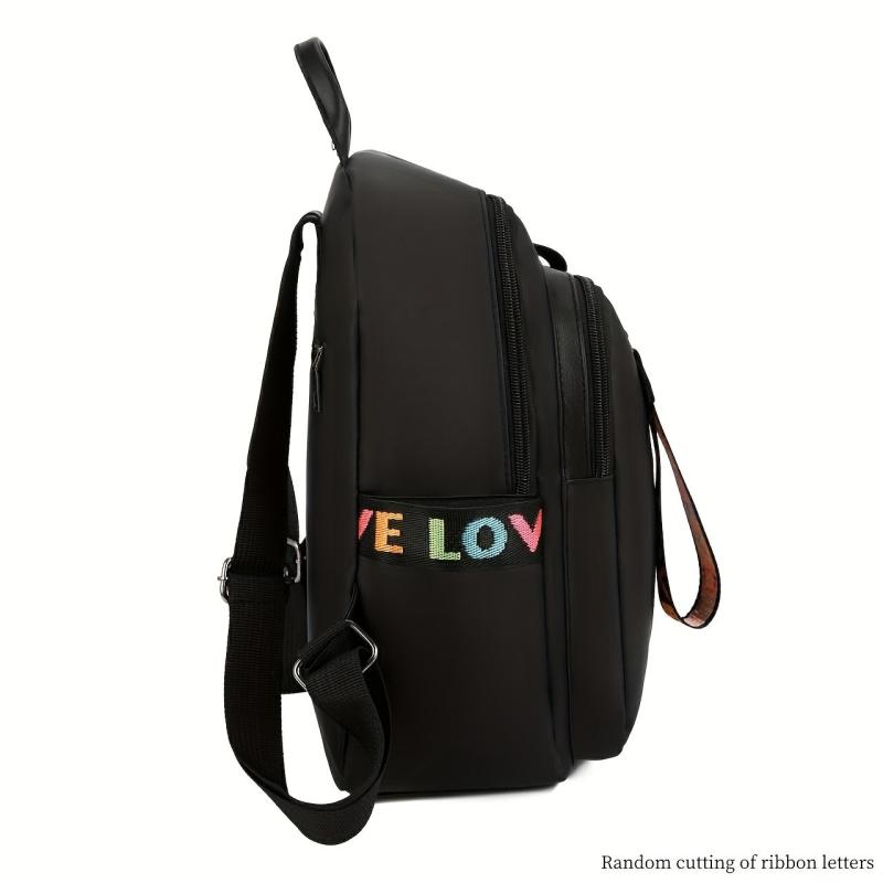 Large Capacity Oxford School Backpack Lightweight Travel Bag