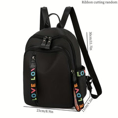 Large Capacity Oxford School Backpack Lightweight Travel Bag