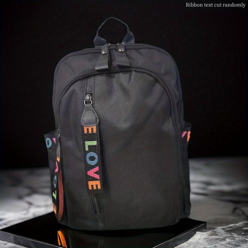 Large Capacity Oxford School Backpack Lightweight Travel Bag