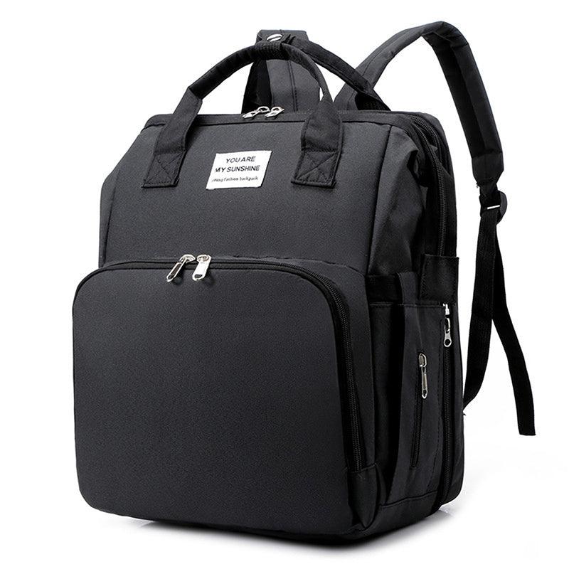 Large Capacity Baby Diaper Backpack with Changing Station