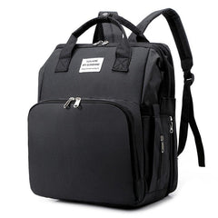 Large Capacity Baby Diaper Backpack with Changing Station