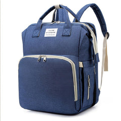 Large Capacity Baby Diaper Backpack with Changing Station