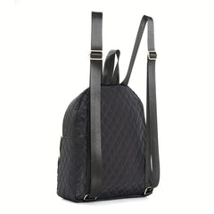 Quilted Backpack Purse Layer Travel Daypack Women's Casual School