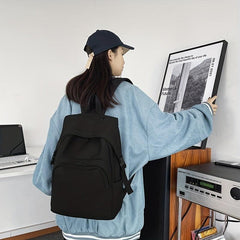 Large Capacity College Backpack Preppy Back To School Daypack