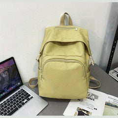 Large Capacity College Backpack Preppy Back To School Daypack