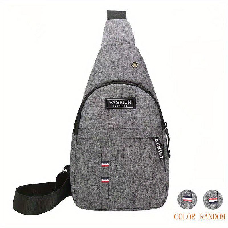 Outdoor Chest Bag Nylon Crossbody Sling Backpack