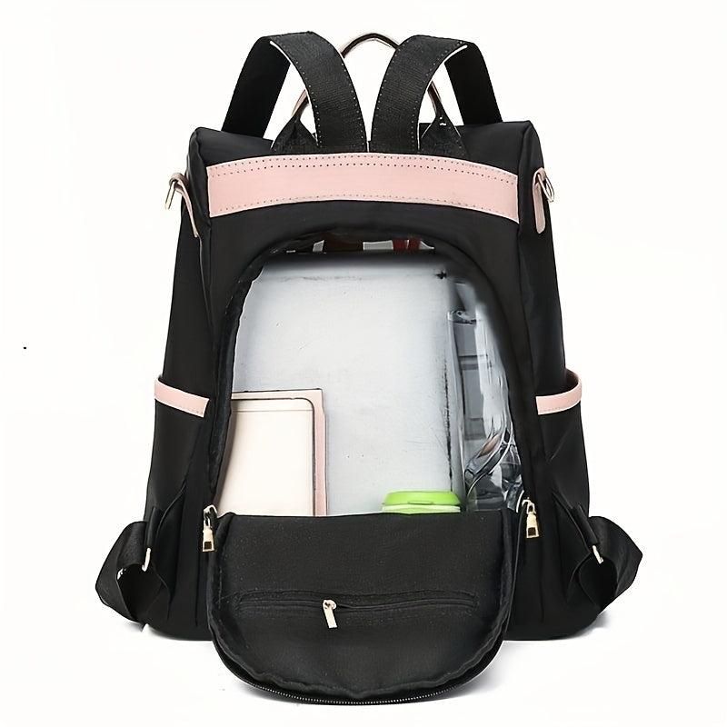 Women's Anti theft Backpack Waterproof Oxford Shoulder Bag