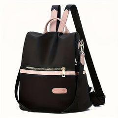 Women's Anti theft Backpack Waterproof Oxford Shoulder Bag