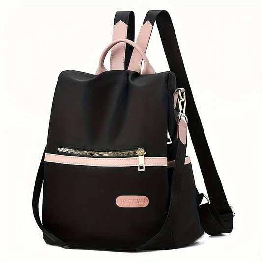Women's Anti theft Backpack Waterproof Oxford Shoulder Bag