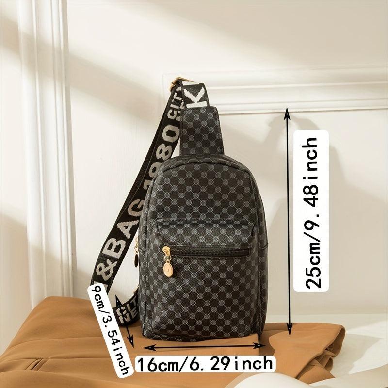 Women's Travel Bag Crossbody Chest Zip Lightweight Coin Purse