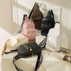 Women's Travel Bag Crossbody Chest Zip Lightweight Coin Purse