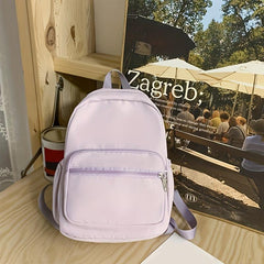 Minimalist Nylon Backpack Lightweight Travel Daypack Casual Laptop