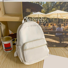 Minimalist Nylon Backpack Lightweight Travel Daypack Casual Laptop