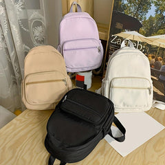Minimalist Nylon Backpack Lightweight Travel Daypack Casual Laptop