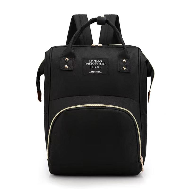 Large Capacity Diaper Bag Top Handle Mommy Backpack