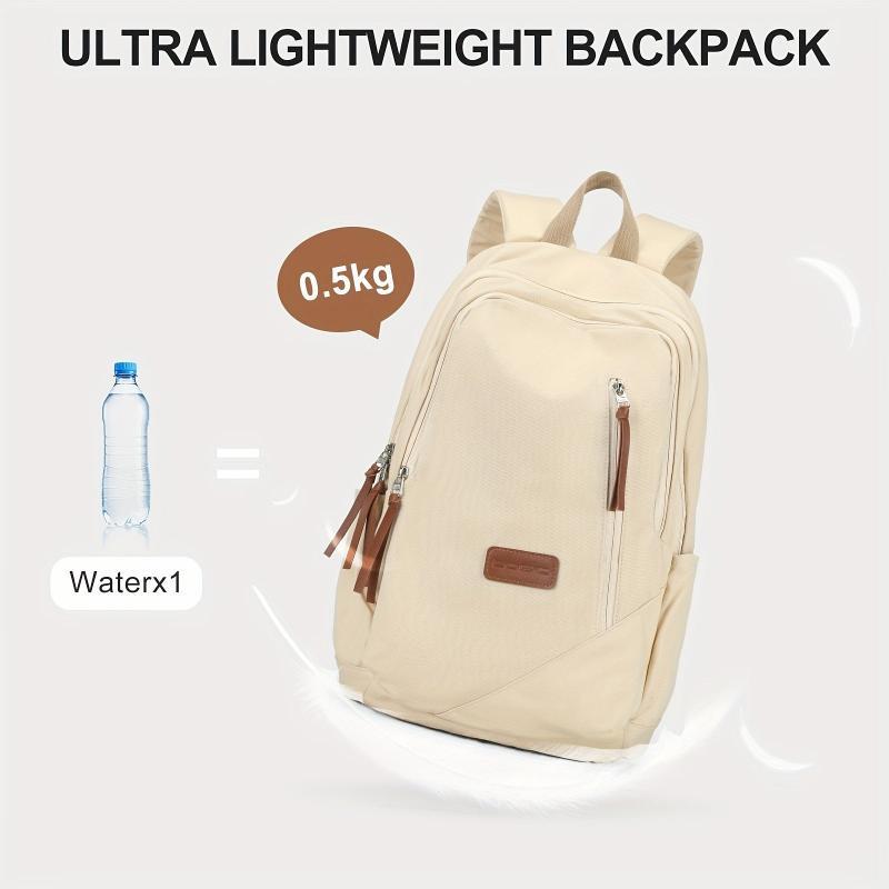 Large Capacity Preppy Backpack College Back To School Bag Casual Travel Daypack