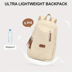 Large Capacity Preppy Backpack College Back To School Bag Casual Travel Daypack