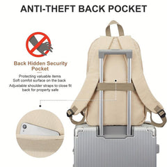 Large Capacity Preppy Backpack College Back To School Bag Casual Travel Daypack
