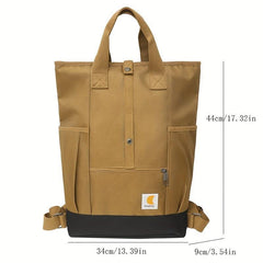 Vintage Large Capacity Backpack Retro Preppy Back To School Bag Casual Travel