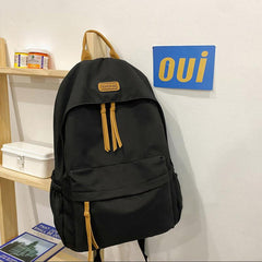 Large Capacity Nylon Backpack Durable Lightweight School Travel Bag
