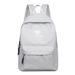 Waterproof Oxford Cloth Letter Graphic Backpack