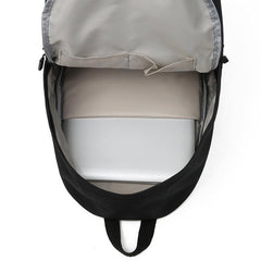 Waterproof Oxford Cloth Letter Graphic Backpack