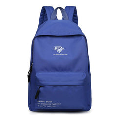 Waterproof Oxford Cloth Letter Graphic Backpack