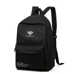 Waterproof Oxford Cloth Letter Graphic Backpack