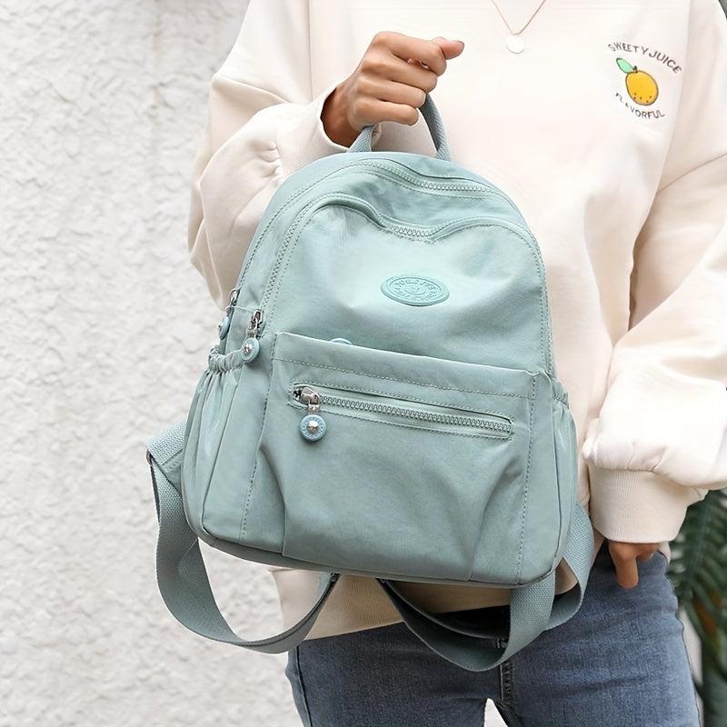 Nylon Backpack Lightweight Travel School Bag Daypack For Work