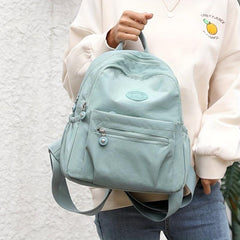 Nylon Backpack Lightweight Travel School Bag Daypack For Work