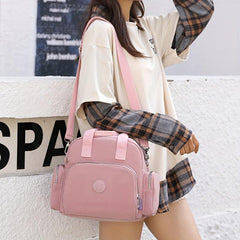 Large Capacity Casual Backpack Top Handle Crossbody Bag Handbag